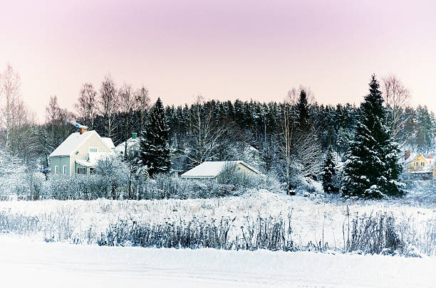 istock View of small swedish town 608633182