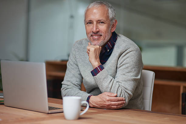 istock I like working late in the office 608634396