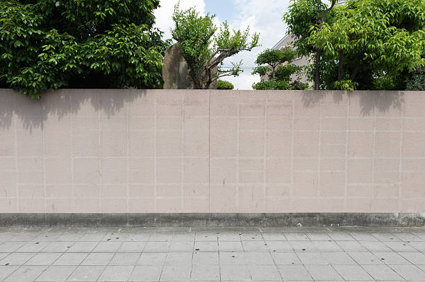 istock Large blank billboard on a street wall 608636180