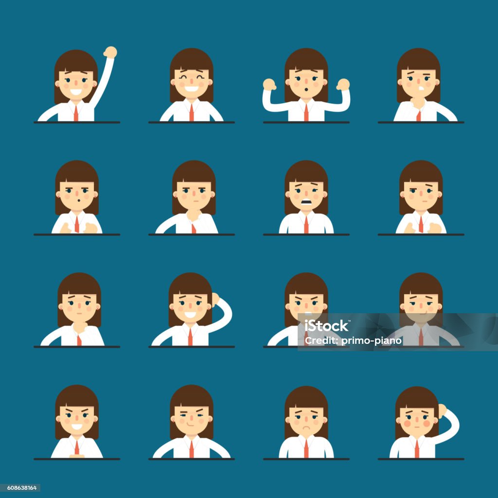 Ilustración de Joven De Dibujos Animados Expresando Diferentes Emociones y más Vectores Libres de Derechos de Adolescente - iStock Ilustración de Joven De Dibujos Animados Expresando Diferentes Emociones y más Vectores Libres de Derechos de Adolescente - iStock
