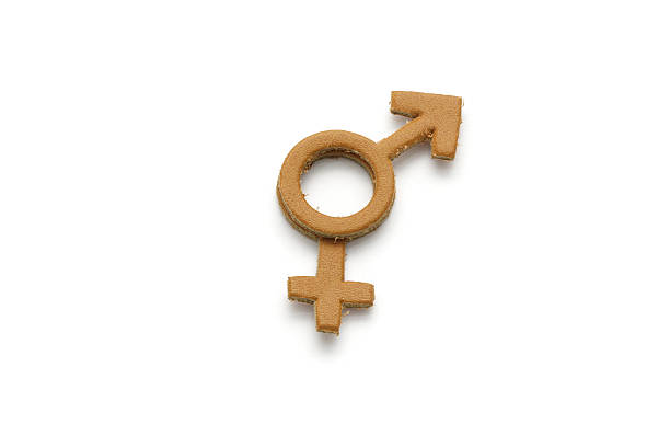 istock Men and Female with love abstract symbol 608639222