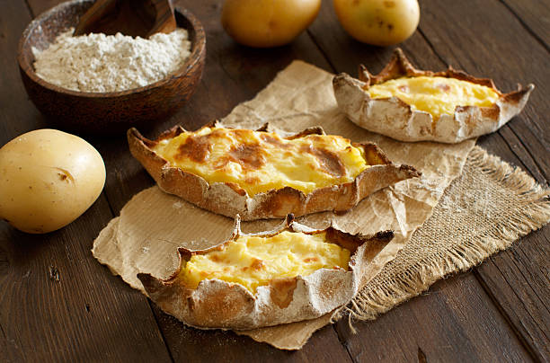 istock Traditional karelian pasties with potatoes 609032882