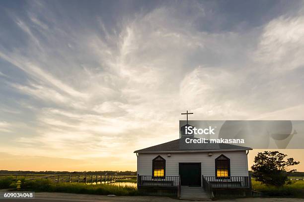 Chapel On The Water Stock Photo - Download Image Now - Pawleys Island, South Carolina, Chapel