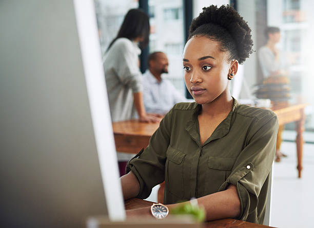 istock She's on a mission to achieve all her ambitions 609043182