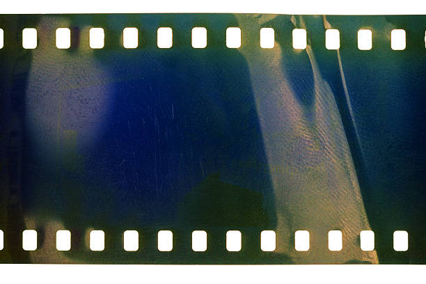 istock Old grunge filmstrip 609046018