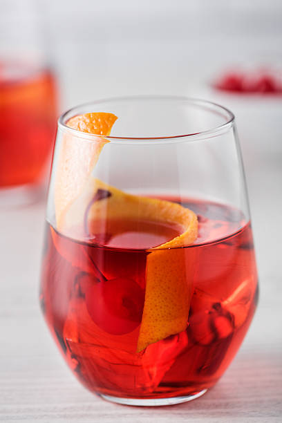 istock Fresh home made Negroni cocktails 609048944