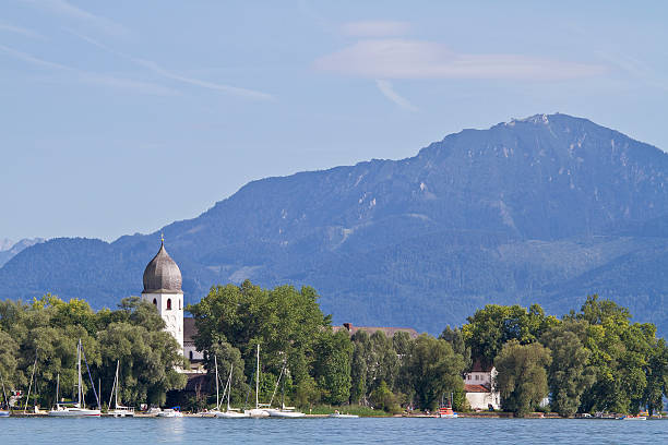 istock Island  Frauenchiemsee in Upper Bavaria 609055966