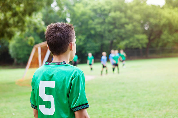 istock Young soccer player wants to go in the game 609056744