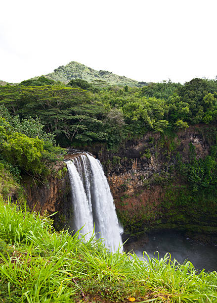 istock Wailua Falls in Kauai, Hawaii 609058438