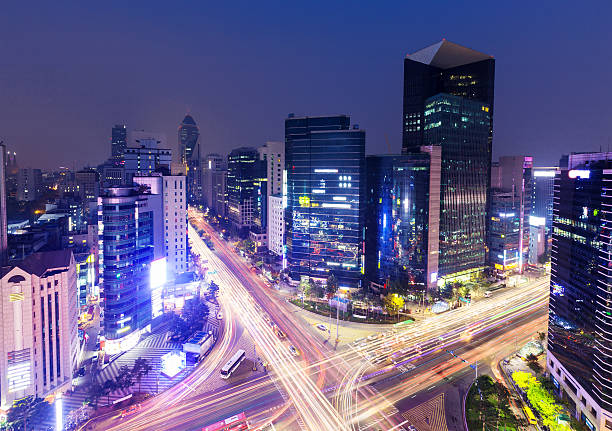 istock Gangnam District in Seoul city 609060130