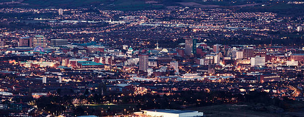 istock Aerial panorama of  Belfast 609073550