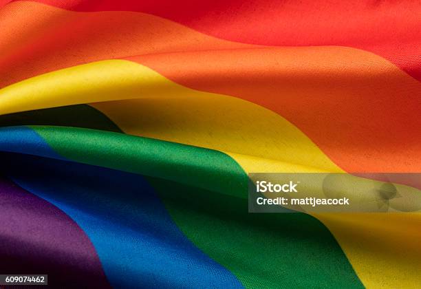 Lgbt Gay Pride Rainbow Flag Stock Photo - Download Image Now - LGBTQIA Rights, Flag, Rainbow Flag