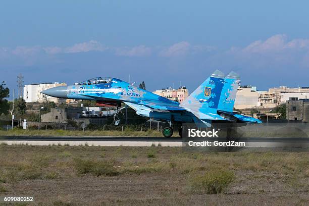 Ukrainian Flanker In Digital Camouflage Stock Photo - Download Image Now - Aerospace Industry, Air Force, Air Vehicle