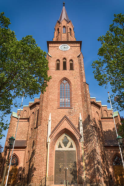 cathédrale de tønsberg - norvège - beautiful famous place ideas construction photos et images de collection