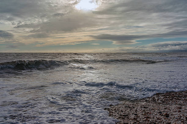 istock Dusk on an Isle of Wight beach 609083708