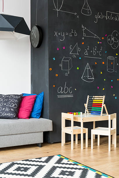 istock Room of a little mathematician 609088908