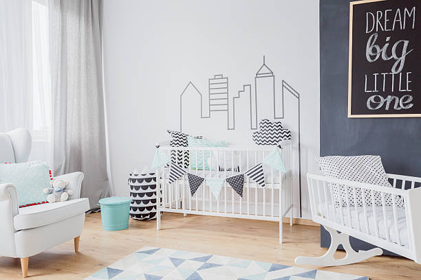 istock Baby room in the city centre 609089540