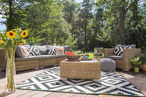 istock Outdoor relax in luxurious style 609089892