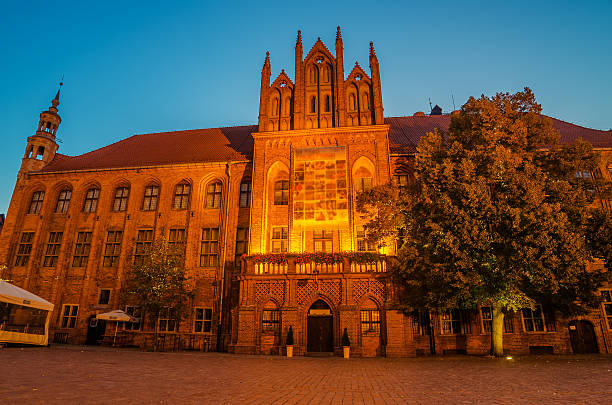 istock Torun, Poland: old town, city hall. 609091498