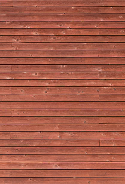 istock Brown natural wood wall texture and background seamless 609096138
