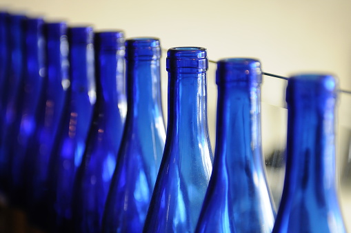 Blue bottles