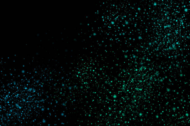 istock Colourful abstract powder explosion on a black background 609443610