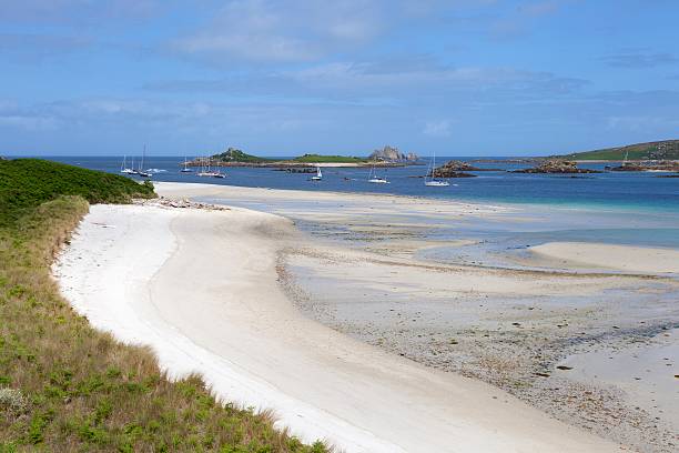 istock Rushy Point, Tresco, Isles of Scilly, England 609533942