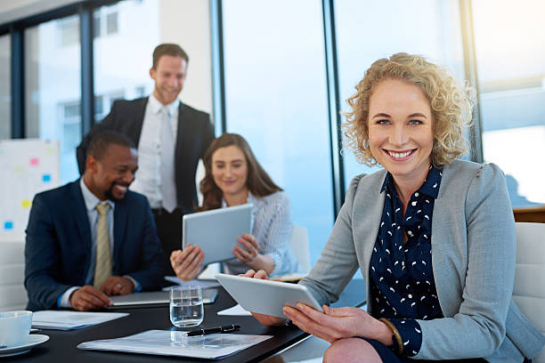 istock Happy to be part of such a great team 609625670