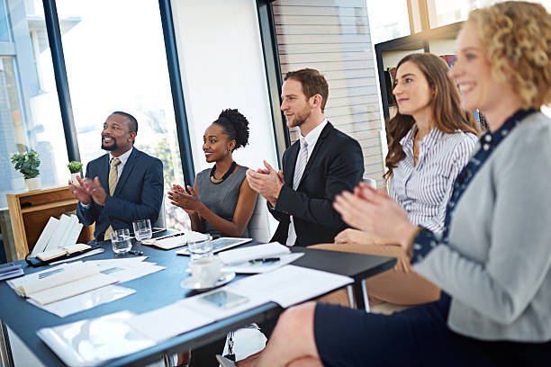 istock Giving a well-deserved round of applause 609628232