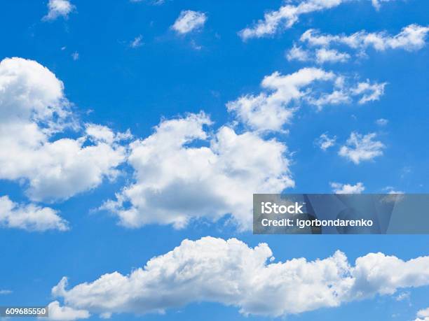 Blue Sky And Clouds Stock Photo - Download Image Now - Blue, Overcast, No People