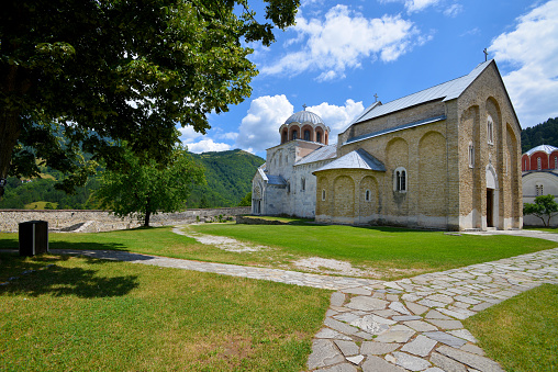 Serbian orthodox monastery Studenica, established by Stefan Nemanja in the late 12th century