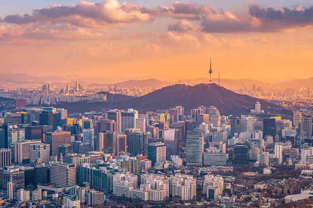 istock Seoul City Skyline,South Korea. 609688100