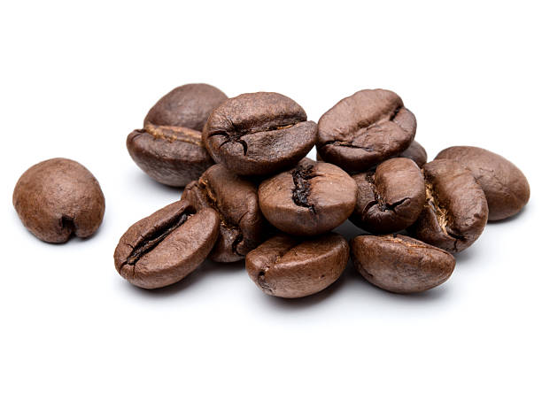 istock roasted coffee beans isolated in white background cutout 609690944