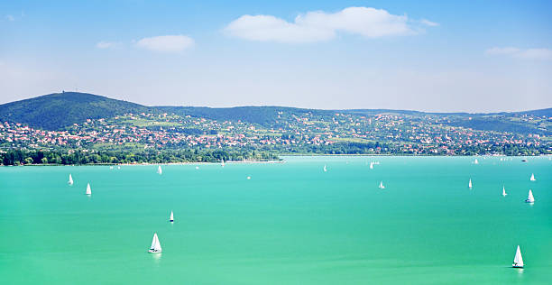 Lake Balaton in Tihany, Hungary