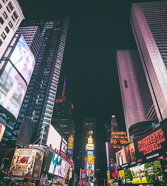 istock times square with billboard on the buildings 609693242