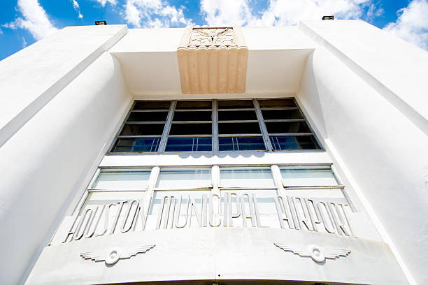 istock Entrance to Houston's 1940 Air Terminal 609696446