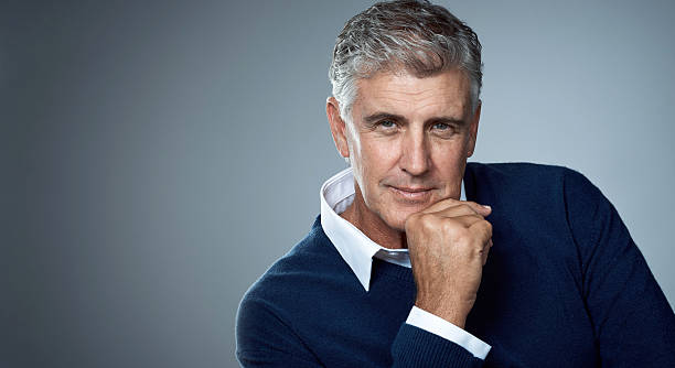 istock The gray years? More like the platinum years 609698448