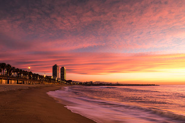 Barceloneta Beach in Barcelona