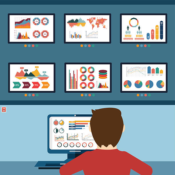 Tracking Graphics Visuals 1,800+ Tracking Measures Stock Illustrations, Royalty-Free Vector ...