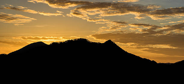 istock Sunrise over Moutain with Colorful sky 609706592