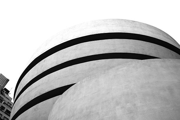 museu guggenheim de cidade de nova iorque - museu solomon r guggenheim imagens e fotografias de stock