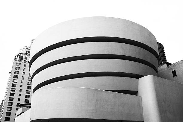 museu guggenheim de cidade de nova iorque - museu solomon r guggenheim imagens e fotografias de stock