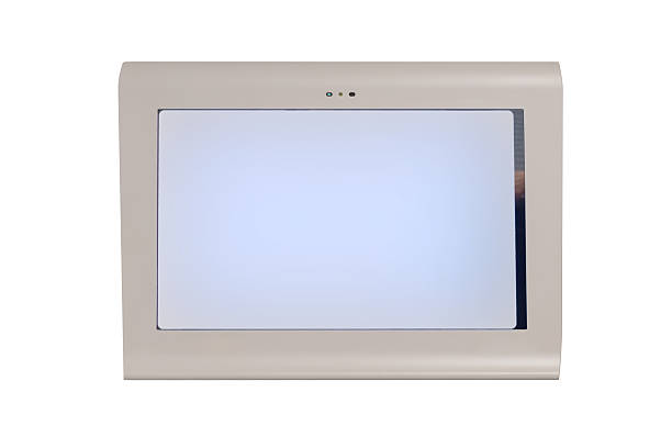 istock monitor of the medical device isolated on white background 609713146