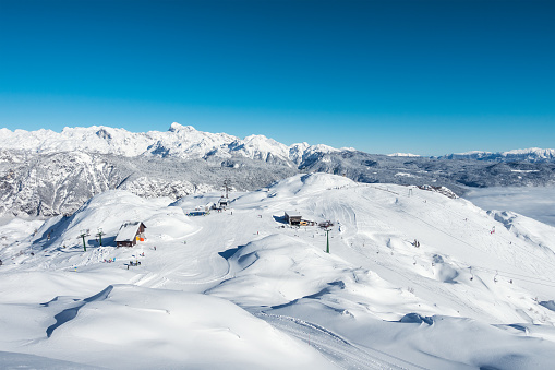 Ski Slopes On Vogel