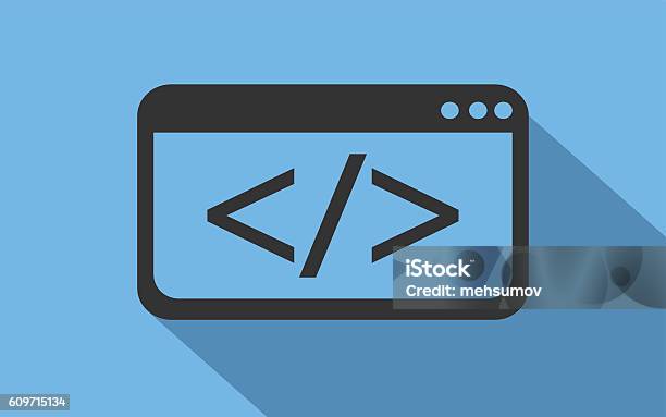 Coding Flat Vector Stock Illustration - Download Image Now - Coding ...