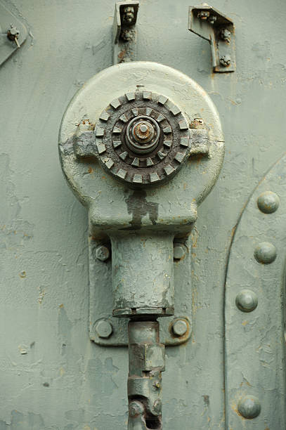 istock Detail of Old Military Machine 609719276