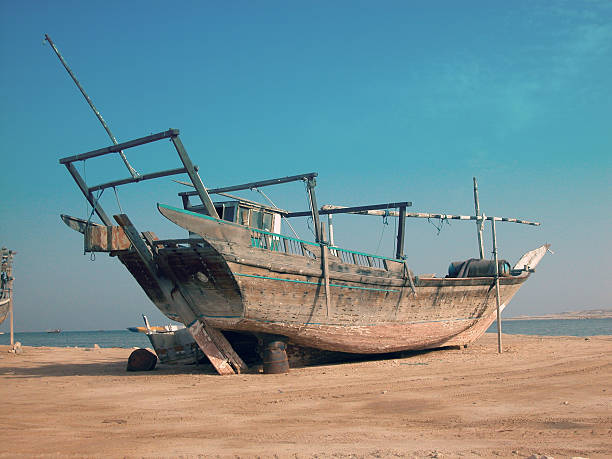 istock Derilict Fishing Dhow 609721446