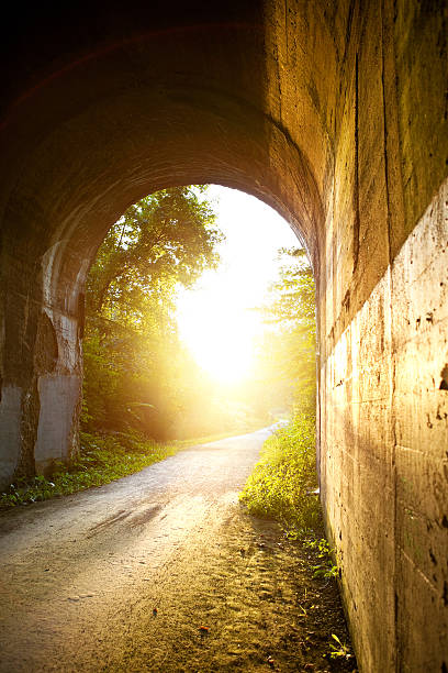 istock End Of The Tunnel Sunset 609722084