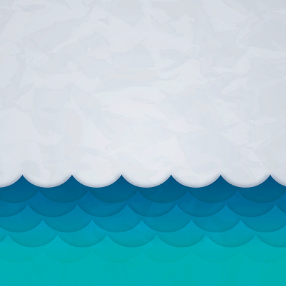 Ocean waves textured background with space for your copy.