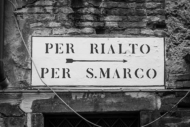 istock Venice street sign 609792382